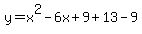 y=x%5E2-6x%2B9%2B13-9
