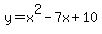 y=x%5E2-7x%2B10