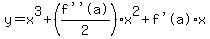 y=x%5E3%2B%28%22f%27%27%28a%29%22%2F2%29x%5E2%2B%22f%27%28a%29%22%2Ax