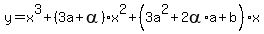 y=x%5E3%2B%283a%2Balpha%29x%5E2%2B%283a%5E2%2B2alpha%2Aa%2Bb%29x