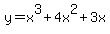 y=x%5E3%2B4x%5E2%2B3x+