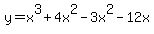 y=x%5E3%2B4x%5E2-3x%5E2-12x