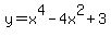 y=x%5E4-4x%5E2%2B3