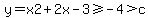 y=x2%2B2x-3%3E=-4%3Ec