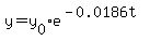 y=y%5B0%5De%5E%28-0.0186t%29