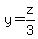 y=z%2F3