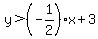 y%3E%28-1%2F2%29x+%2B+3