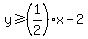 y%3E=%281%2F2%29x-2