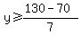 y%3E=%28130-70%29%2F7