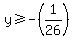 y%3E=-%281%2F26%29
