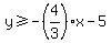y%3E=-%284%2F3%29x-5