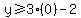 y%3E=3%280%29-2