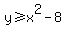 y%3E=x%5E2-8