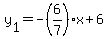 y%5B1%5D=-%286%2F7%29x%2B6