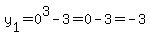 y%5B1%5D=0%5E3-3=0-3=-3