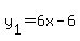 y%5B1%5D=6x-6