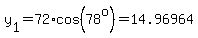 y%5B1%5D=72%2Acos%2878%5Eo%29=14.96964