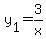 y%5B1%5D+=+3%2Fx