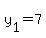 y%5B1%5D+=+7