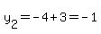 y%5B2%5D=-4%2B3=-1