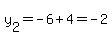 y%5B2%5D=-6%2B4=-2