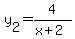 y%5B2%5D=4%2F%28x%2B2%29