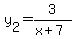 y%5B2%5D+=+3%2F%28x%2B7%29