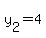 y%5B2%5D+=+4
