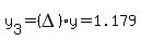 y%5B3%5D=%28DELTA%29y=1.179