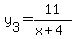 y%5B3%5D=11%2F%28x%2B4%29