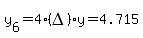 y%5B6%5D=4%2A%28DELTA%29y=4.715