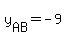 y%5BAB%5D=-9