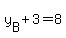 y%5BB%5D%2B3=8