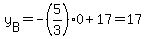 y%5BB%5D=-%285%2F3%290%2B17=17