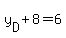 y%5BD%5D%2B8=6