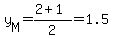 y%5BM%5D=%282%2B1%29%2F2=1.5