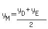 y%5BM%5D=%28y%5BD%5D%2By%5BE%5D%29%2F2