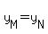 y%5BM%5D=y%5BN%5D