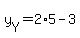 y%5BY%5D=2%2A5-3