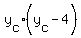 y%5Bc%5D%2A%28y%5Bc%5D-4%29
