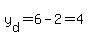 y%5Bd%5D=6-2=4