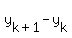 y%5Bk%2B1%5D+-+y%5Bk%5D