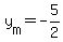y%5Bm%5D=-5%2F2