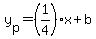 y%5Bp%5D=%281%2F4%29x%2Bb