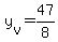 y%5Bv%5D+=+47%2F8