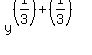 y%5E%28%281%2F3%29+%2B+%281%2F3%29%29