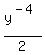y%5E%28-4%29%2F2