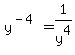 y%5E%28-4%29=1%2Fy%5E4