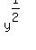 y%5E%281%2F2%29