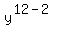 y%5E%2812-2%29